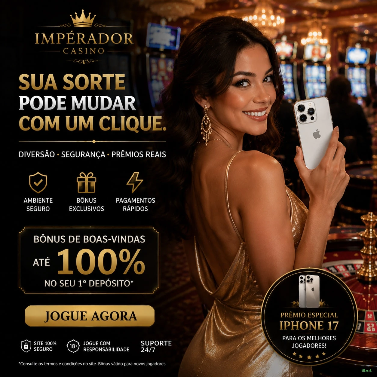Cassino ao vivo com dealers reais da Evolution Gaming